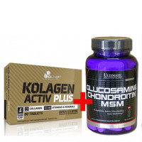 Olimp Kolagen Activ Plus + Glucosamine Chondroitin MSM (90 таблетс) (431720)