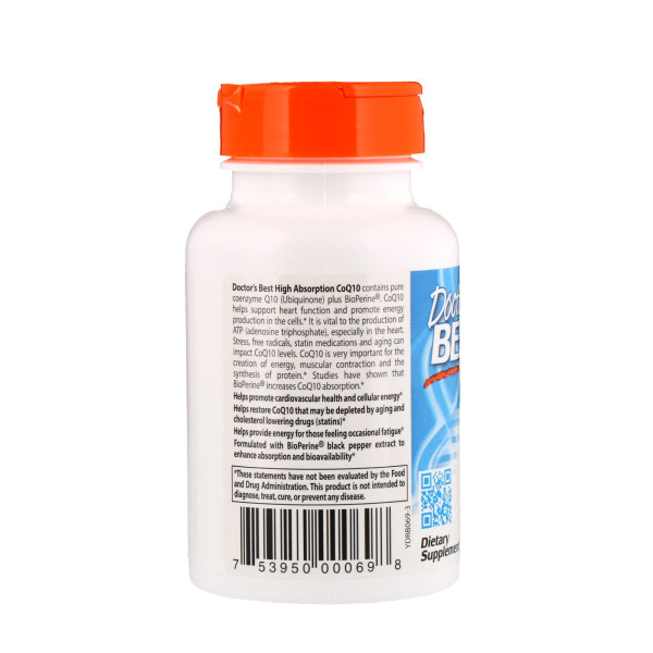 CoQ10 BioPerine 100 мг (60 капсул) CoQ10 BioPerine 100 мг (60 капсул)
