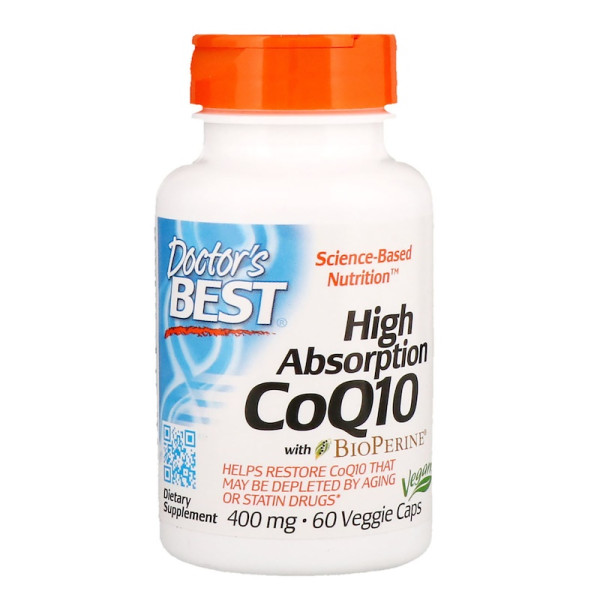CoQ10 BioPerine 400 мг (60 капсул)