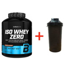 Протеїн Biotech USA - Iso Whey Zero (2.27 кг) (Без цукру) + Шейкер у подарунок