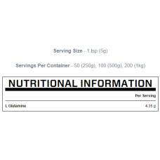 L-Glutamine (1 кг)