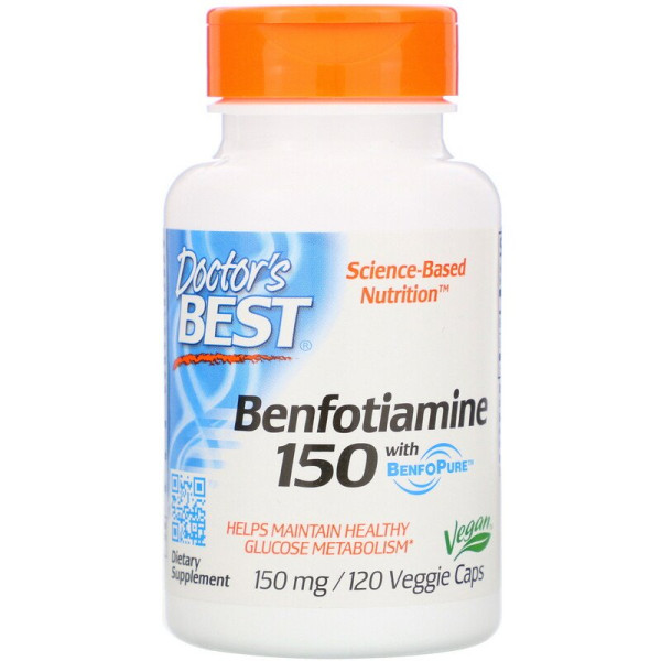Benfotiamine (120 капсул)
