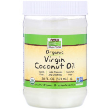 Organic Coconut Oil Virgin 20 OZ (591 мл)