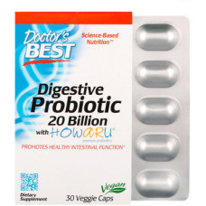 Digestive Probiotic with Howaru (30 капсул)