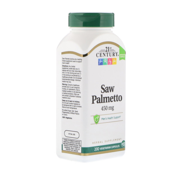 Saw Palmetto 450 mg (200 вегкапсул)