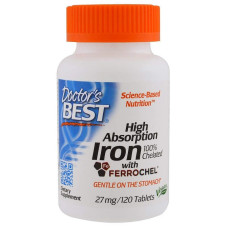 Iron With Ferrochel 27 мг (120 таблеток)