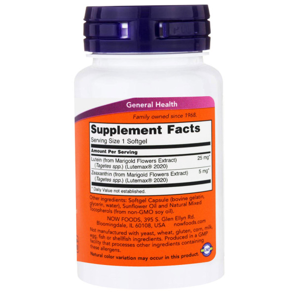 Lutein & Zeaxanthin 60 softgels Lutein & Zeaxanthin 60 softgels