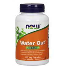 Підтримка водного балансу Now Foods Water Out 100 рослинних капсул