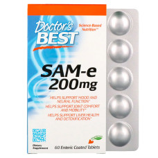 SAM-e 200 мг (60 таблеток)