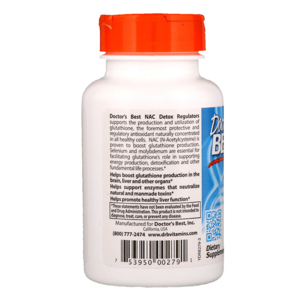 NAC Detox Regulators (60 Капсул) NAC Detox Regulators (60 Капсул)