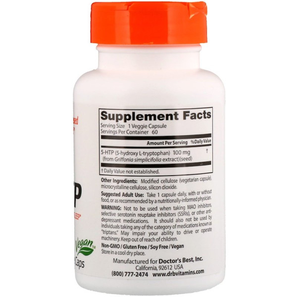 5-HTP 100 mg (60 капсул) 5-HTP 100 mg (60 капсул)