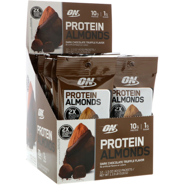PROTEIN ALMONDS 12x43 g