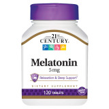 Мелатонин 21st Century Melatonin 5 mg (120 таблеток) Мелатонин 21st Century Melatonin 5 mg (120 таблеток)