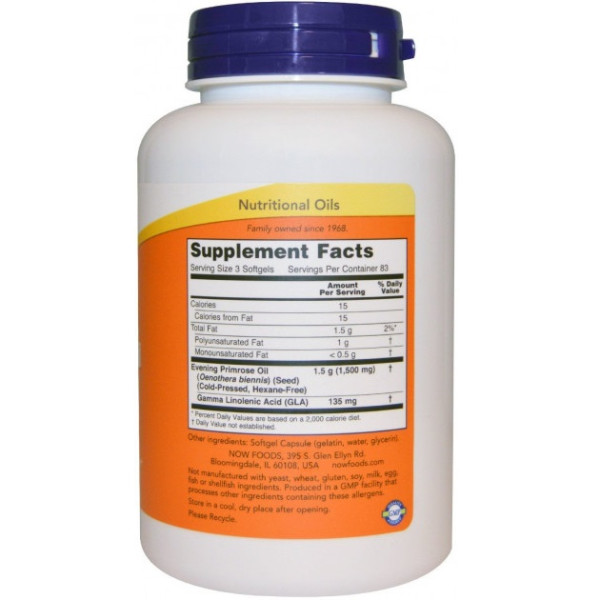 Evening Primrose 500 mg (250 Капсул)