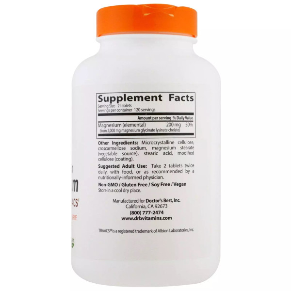 magnesium 200 mg Albion (240 таблеток)