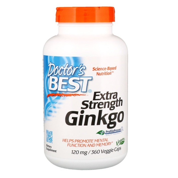 Extra Strength Ginkgo 120 мг (360 Капсул) 