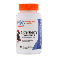 Elderberry Vitamin C and Zinc (60 Цукерок)