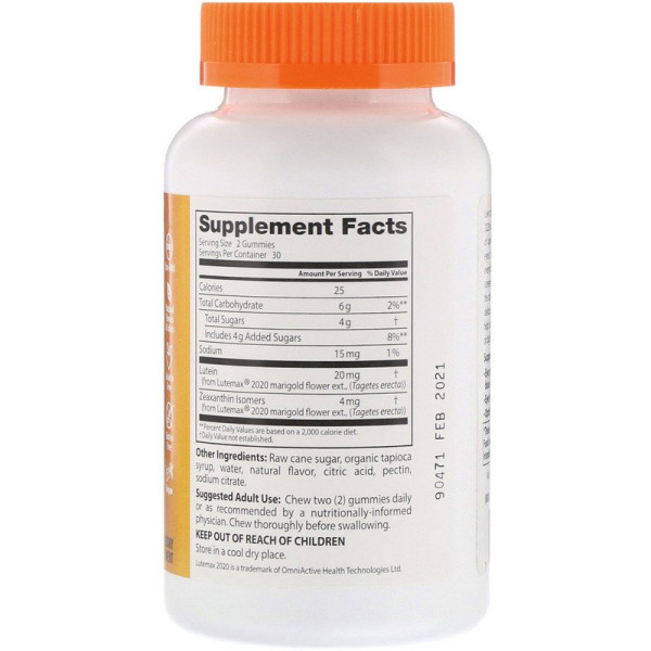 Lutein & Zeaxanthin (60 таблеток) Lutein & Zeaxanthin (60 таблеток)