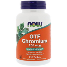 GTF Chromium, 200 mcg, 250 (Таблеток)