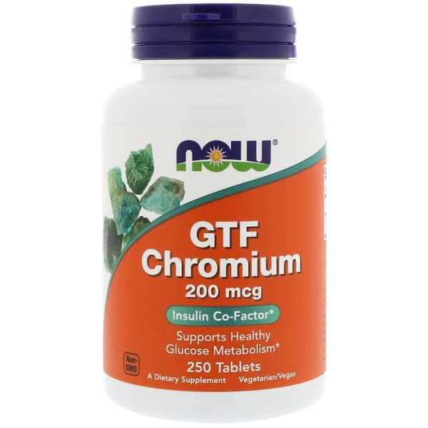 GTF Chromium, 200 mcg, 250 (Таблеток)