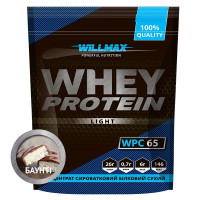 Сывороточный протеин Willmax Whey Protein Light 65 % 1000g