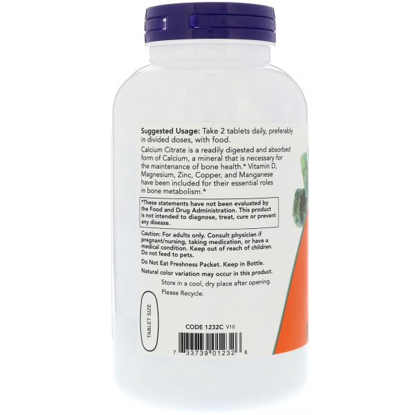 CALCIUM CITRATE 250 Таблеток CALCIUM CITRATE 250 Таблеток