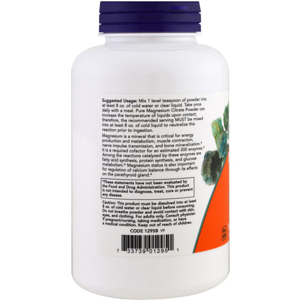MAGNESIUM CITRATE POWDER 8 OZ 227 г MAGNESIUM CITRATE POWDER 8 OZ 227 г