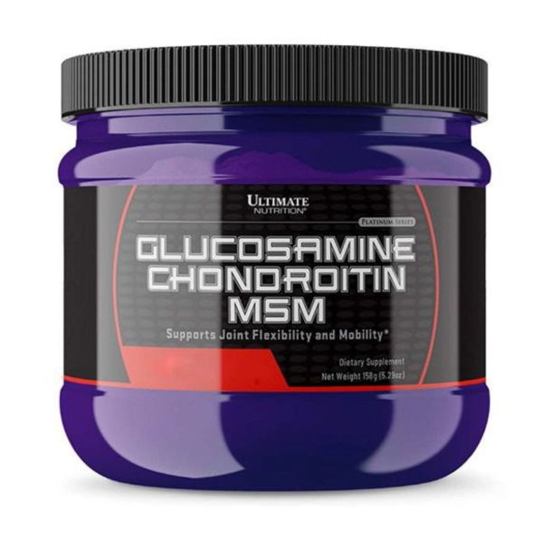 Препарат для суставов и связок Ultimate Glucosamine Chondroitin MSM, 158 г Фруктовый пунш(Уценка)