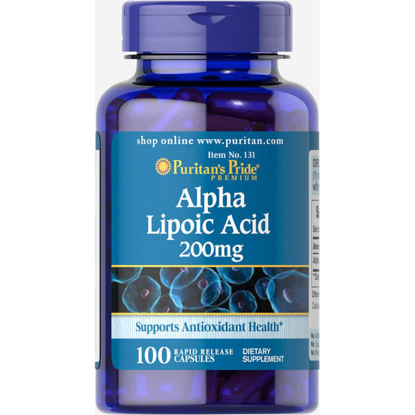 Alpha Lipoic Acid 200 mg (100 капсул)