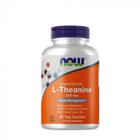 Аминокислота NOW L-Theanine 200 mg, 60 вегакапсул