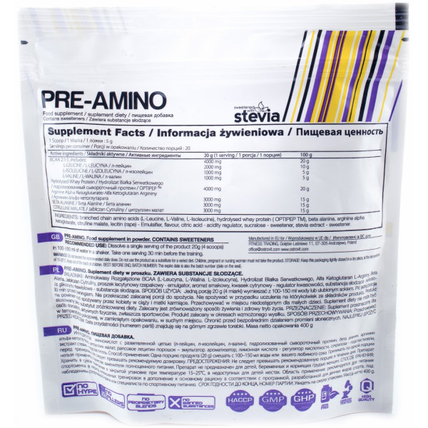 PRE-AMINO (400 грамм)