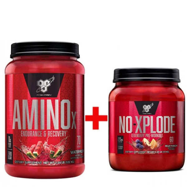 BSN - AMINOX 1 КГ + NO XPLODE 1,1 КГ (912551)