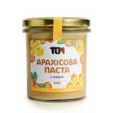 АРАХИСОВАЯ ПАСТА С МЕДОМ (300 грамм) стекло АРАХИСОВАЯ ПАСТА С МЕДОМ (300 грамм) стекло