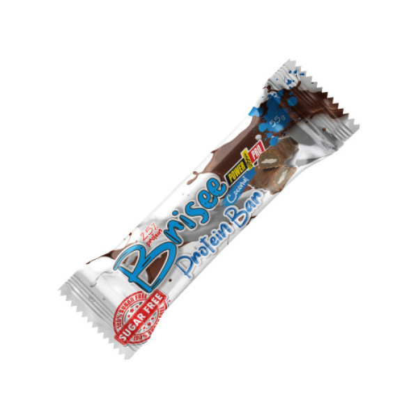 Блок Батончиків Power Pro 25% Brisee Protein Bar Sugar Free (БЕЗ ЦУКРУ) Кокос 20 шт по 55 грам