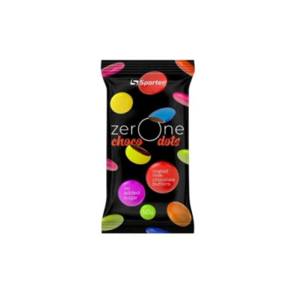 Замінники харчування Sporter Zero One Choco Dots 12шт по 40г Смак Молочний шоколад Замінники харчування Sporter Zero One Choco Dots 12шт по 40г Смак Молочний шоколад