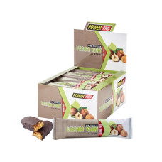 Блок протеїнових батончиков для вегетаріанців Power Pro Power Pro VEGAN Bar, 20 шт. по 60 грам - горіхи та сухофрукти БЕЗ ЦУКРУ