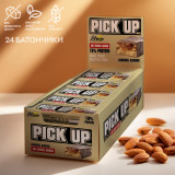 Блок Батончиків FitWin Pick Up Bar Caramel Almond – Карамель та мигдаль 45 грам 24 шт (без цукру) Блок Батончиків FitWin Pick Up Bar Caramel Almond – Карамель та мигдаль 45 грам 24 шт (без цукру)