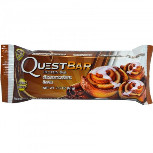 Quest Protein Bar булочка с корицей (60 грамм)