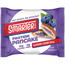 Протеїнові панкейки Smarter Snacks Protein Cocoa Pancake 55 г Чорниця (без цукру)