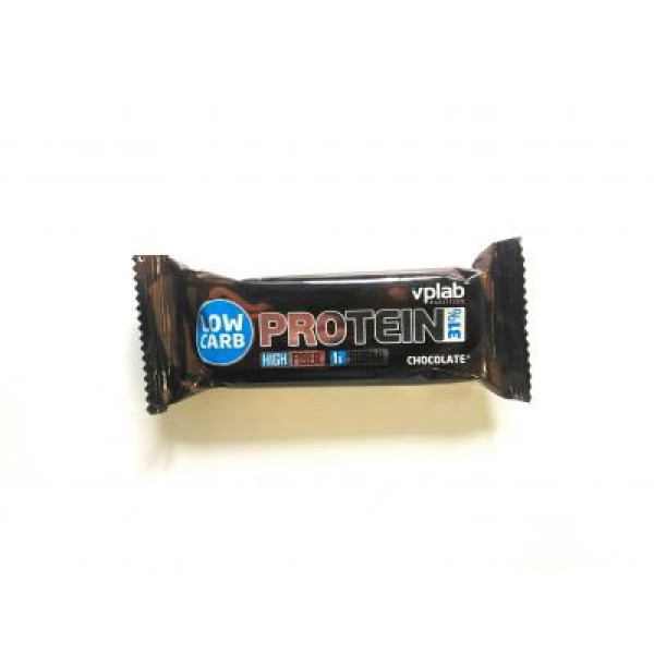 Блок батончиков LOW CARB PROTEIN BAR Chocolate (35 грамм) - 24 шт