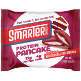 Протеиновые панкейки Smarter Snacks Cocoa Pancake Protein 55 г "Красный бархат" белый шоколад (Protein Red Velvet Pancake) - 55г (без сахара)