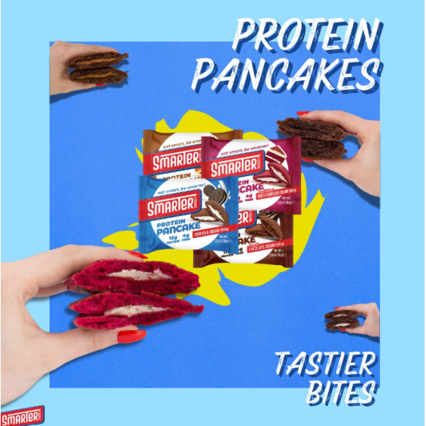 Протеїнові панкейки Smarter Snacks Protein Cocoa Pancake 55 г Печиво(без цукру) Протеїнові панкейки Smarter Snacks Protein Cocoa Pancake 55 г Печиво(без цукру)