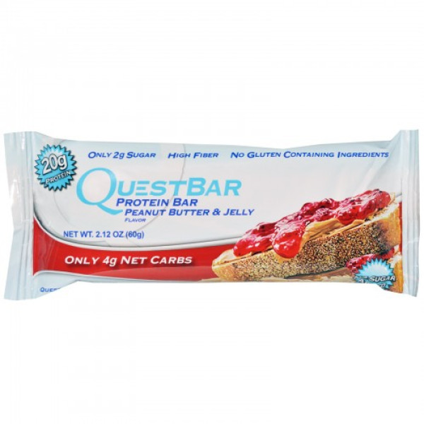 Quest Protein Bar арахисовое масло с желе (60 грамм)