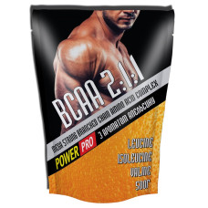 Амінокислота Power Pro BCAA 2:1:1 (500 г)