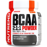 Аминокислота Nutrend BCAA 2:1:1 Powder 400 г Аминокислота Nutrend BCAA 2:1:1 Powder 400 г