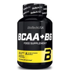 Амінокислоти BioTech USA BCAA + B6 (100 таблетс)