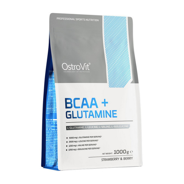 Амінокислоти Ostrovit BCAA + L-GLUTAMINE (1 кг)