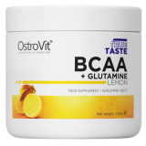 Амінокислоти Ostrovit BCAA + L-Glutamine (200 грам)