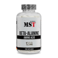 Аминокислоты Бета-аланин MST Beta-Alanine 1200 - 120 капсул