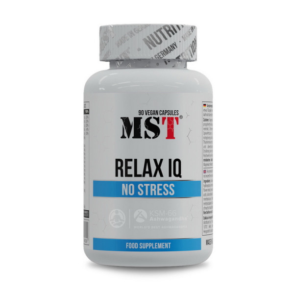 Підтримка психоемоційного стану MST Relax IQ No Stress 90 veg caps